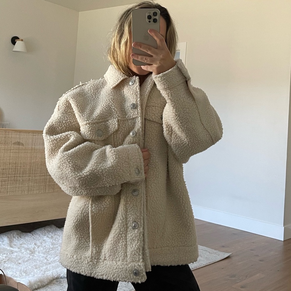 Sherpa Oversized Shacket